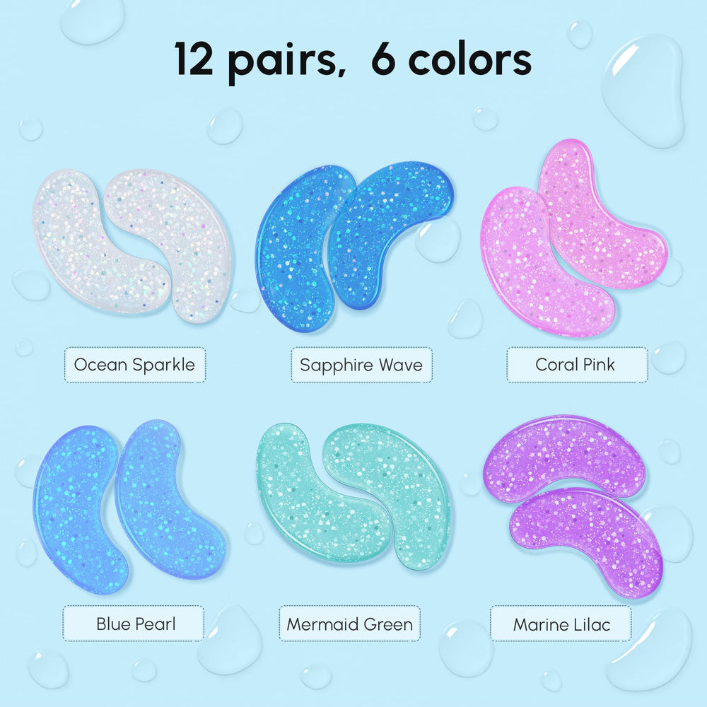 MAREE non-slip under-eye patch grips skin for stable wear.