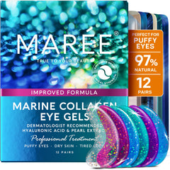 MAREE Eye Gels packaging front for quick under-eye refresh.