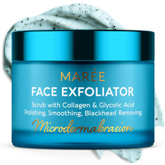 MAREE Face Exfoliator gentle scrub for smoother, refreshed skin.