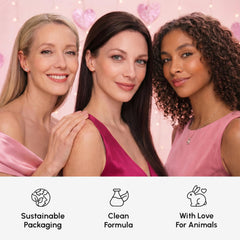 MAREE gift box opening moment featuring the skincare trio.