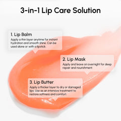 MAREE Lip Mask shea butter softens and protects moisture