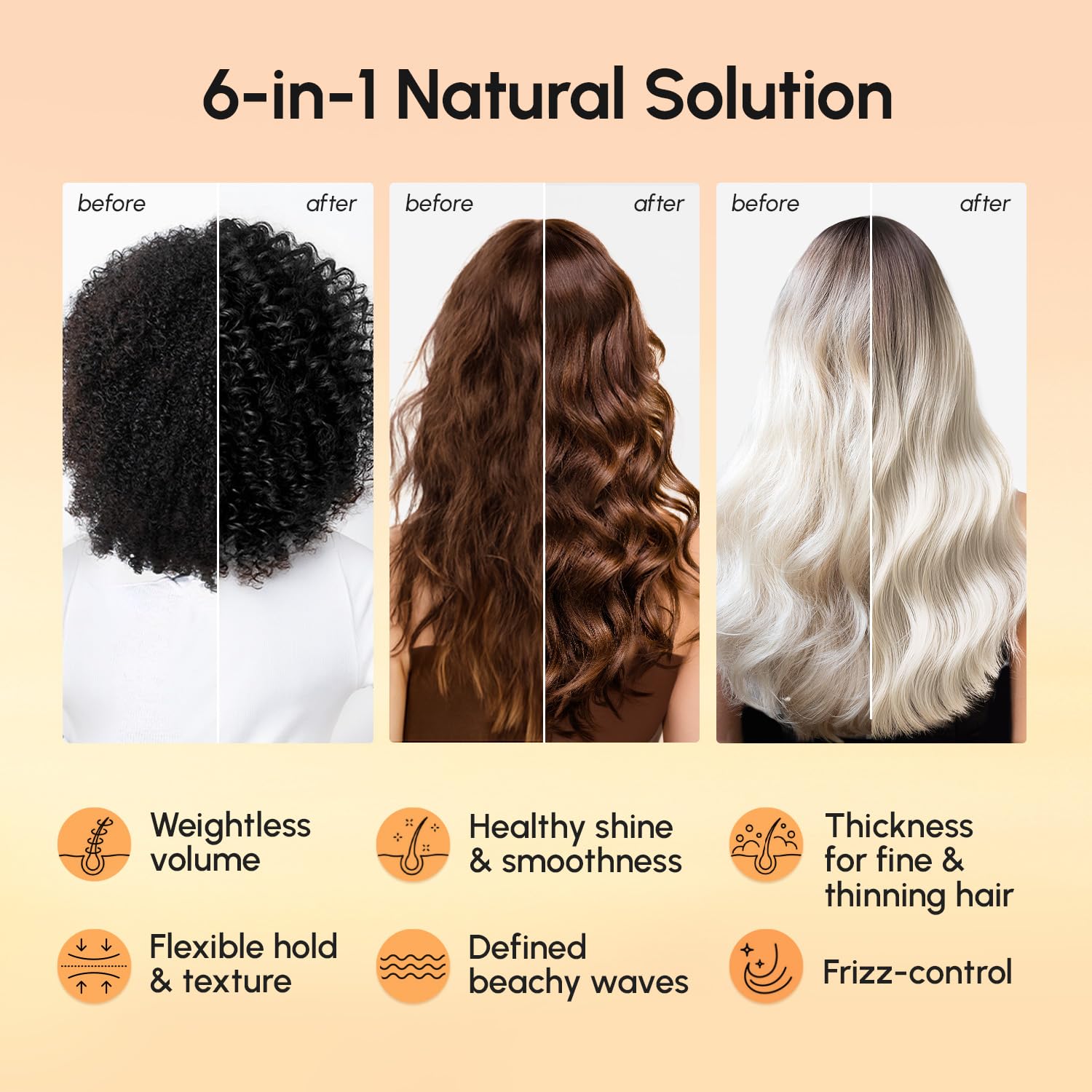 MAREE Texture Spray close-up highlighting light volume and definition.