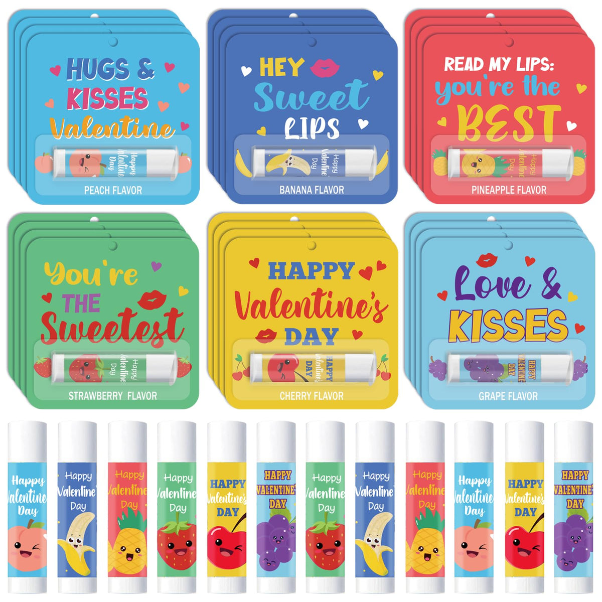 Marhpveua peach flavor lip balm for daily lip moisture on the go