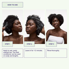 Maria Nila Head & Hair Heal vegan-friendly packaging and sustainable design.