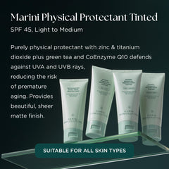 Marini SkinSolutions tinted texture closeup highlighting oil-control and matte finish