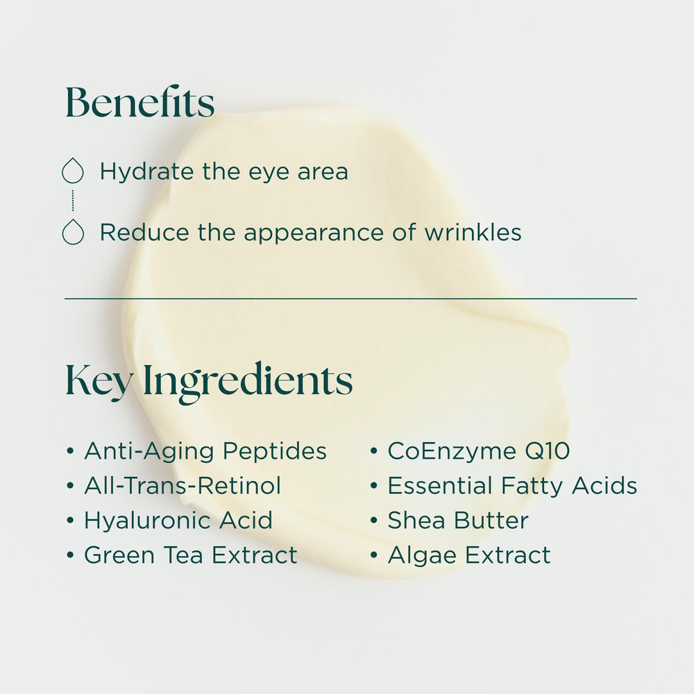 Marini SkinSolutions Age Intervention Eye Cream closeup highlighting creamy texture
