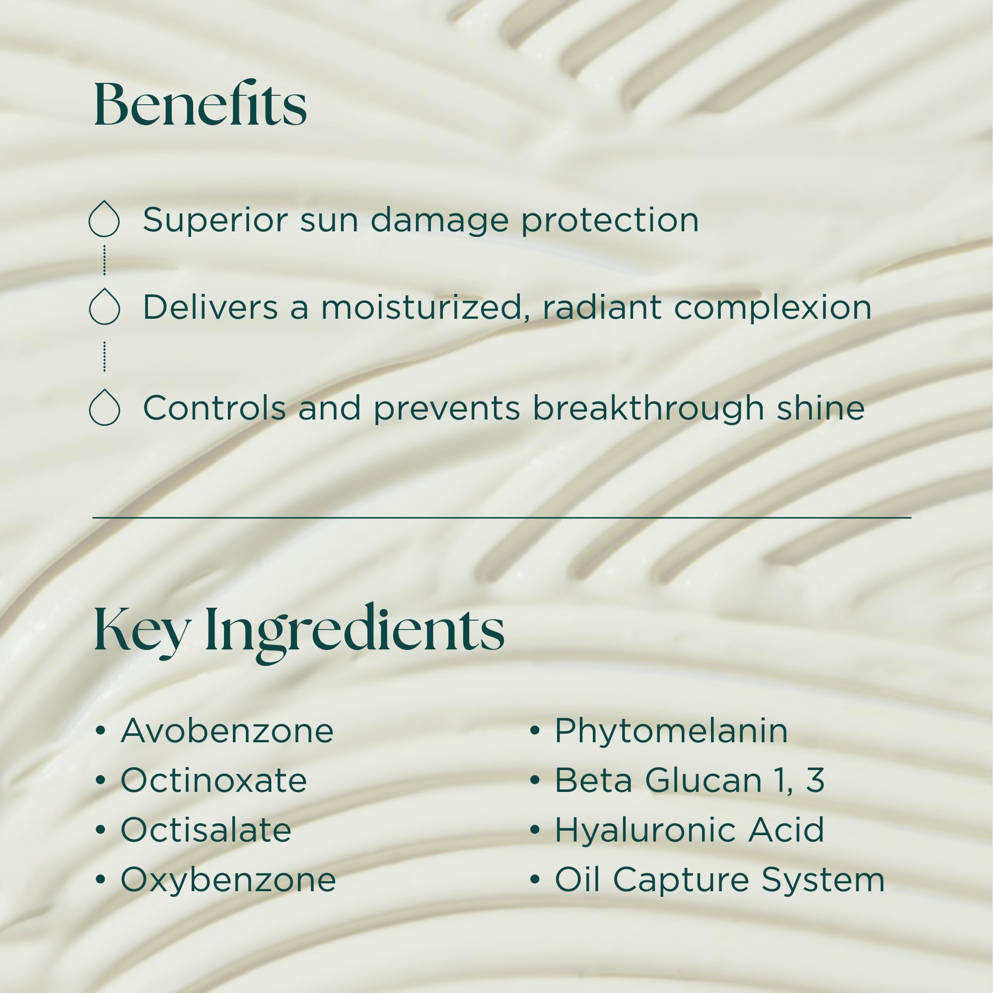 Marini SkinSolutions Antioxidant Daily Face Protectant applying for a dewy invisible finish