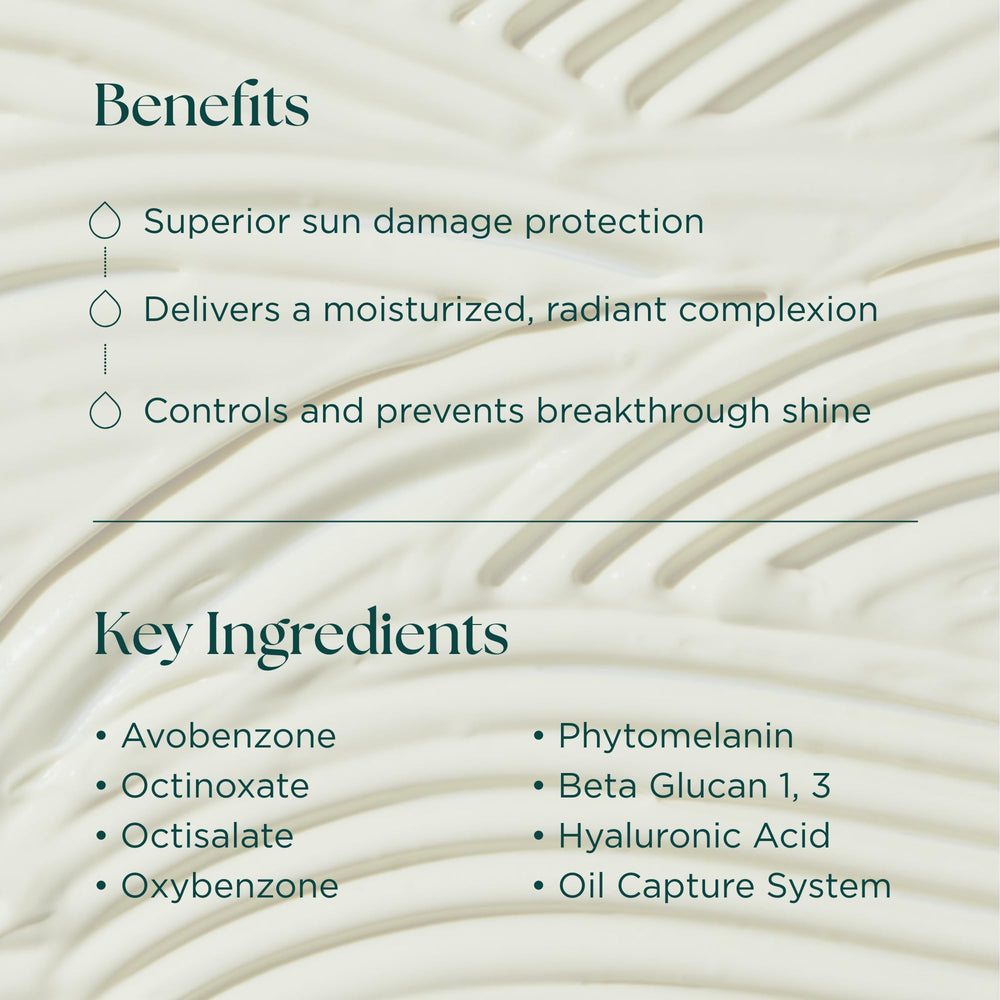 Marini SkinSolutions Antioxidant Daily Face Protectant applying for a dewy invisible finish