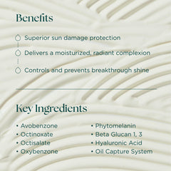 Marini SkinSolutions Antioxidant Daily Face Protectant applying for a dewy invisible finish