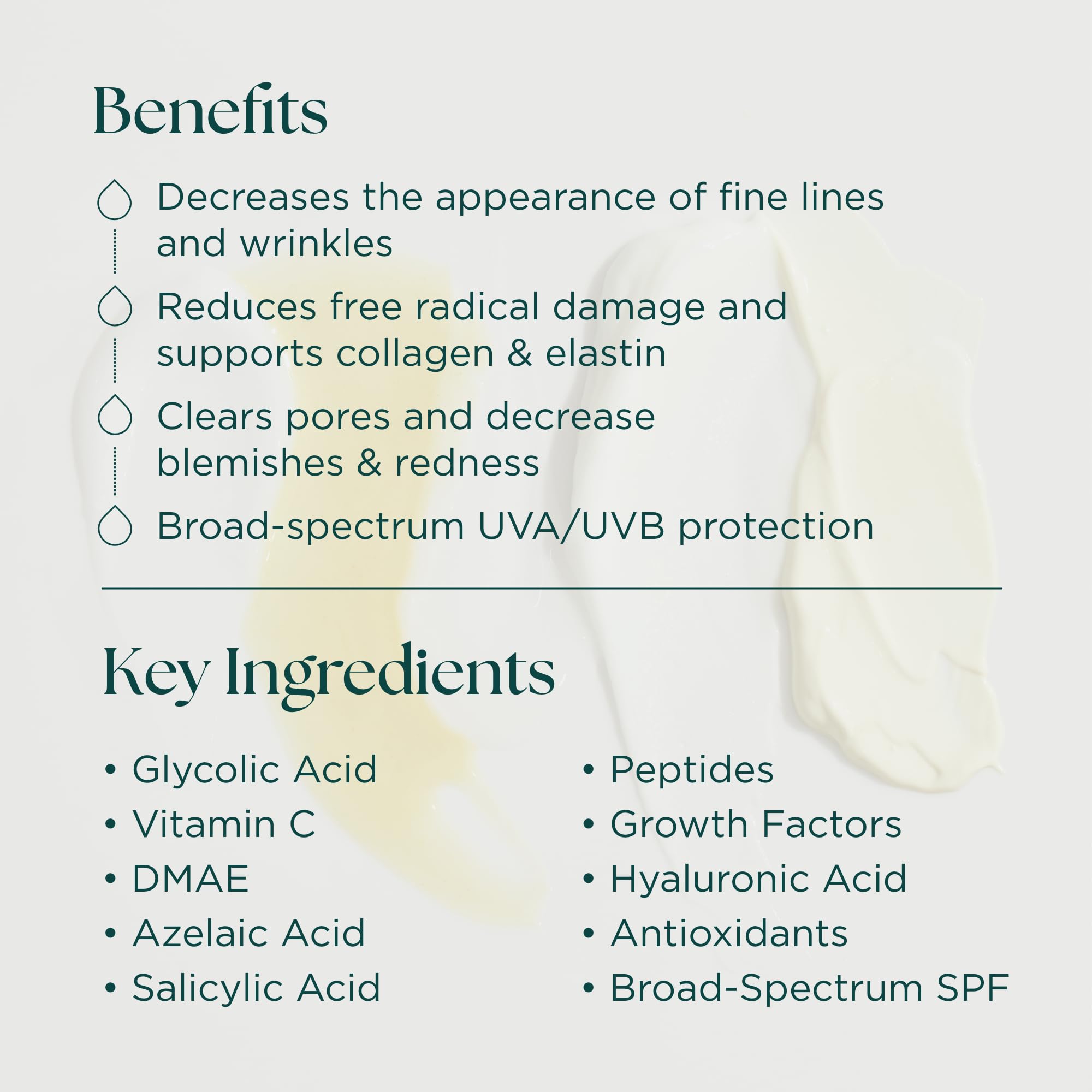 Marini SkinSolutions Bioclear Cream tube emphasizing hydration and texture smoothing
