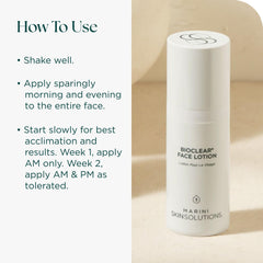 Travel-friendly 1 oz Bioclear bottle for on-the-go use.
