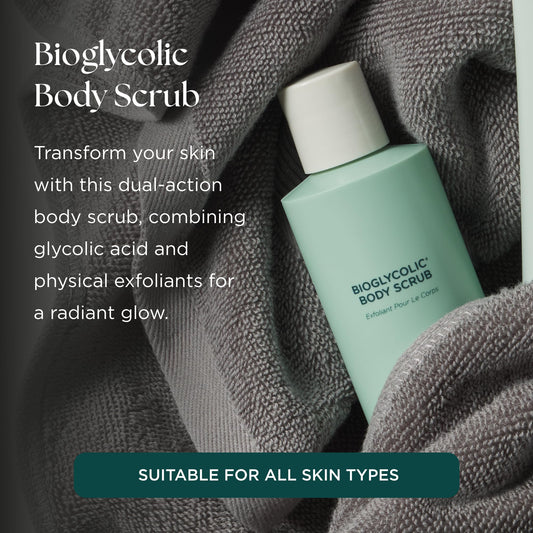 Marini SkinSolutions Bioglycolic Body Scrub texture closeup showing exfoliating particles