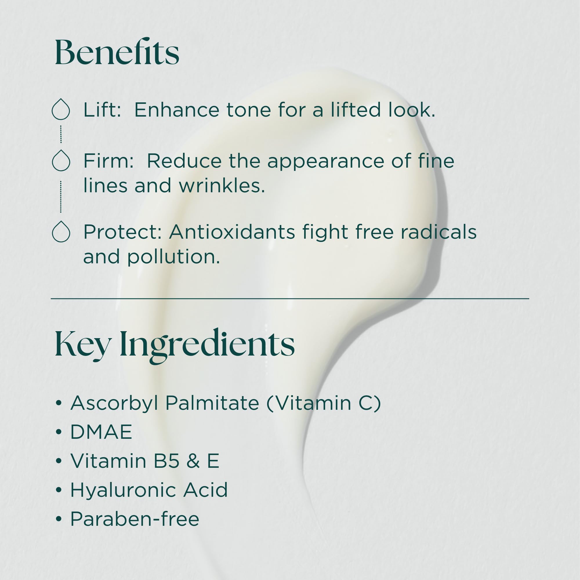 Marini SkinSolutions C-ESTA ingredients vitamin C DMAE hyaluronic acid in formula