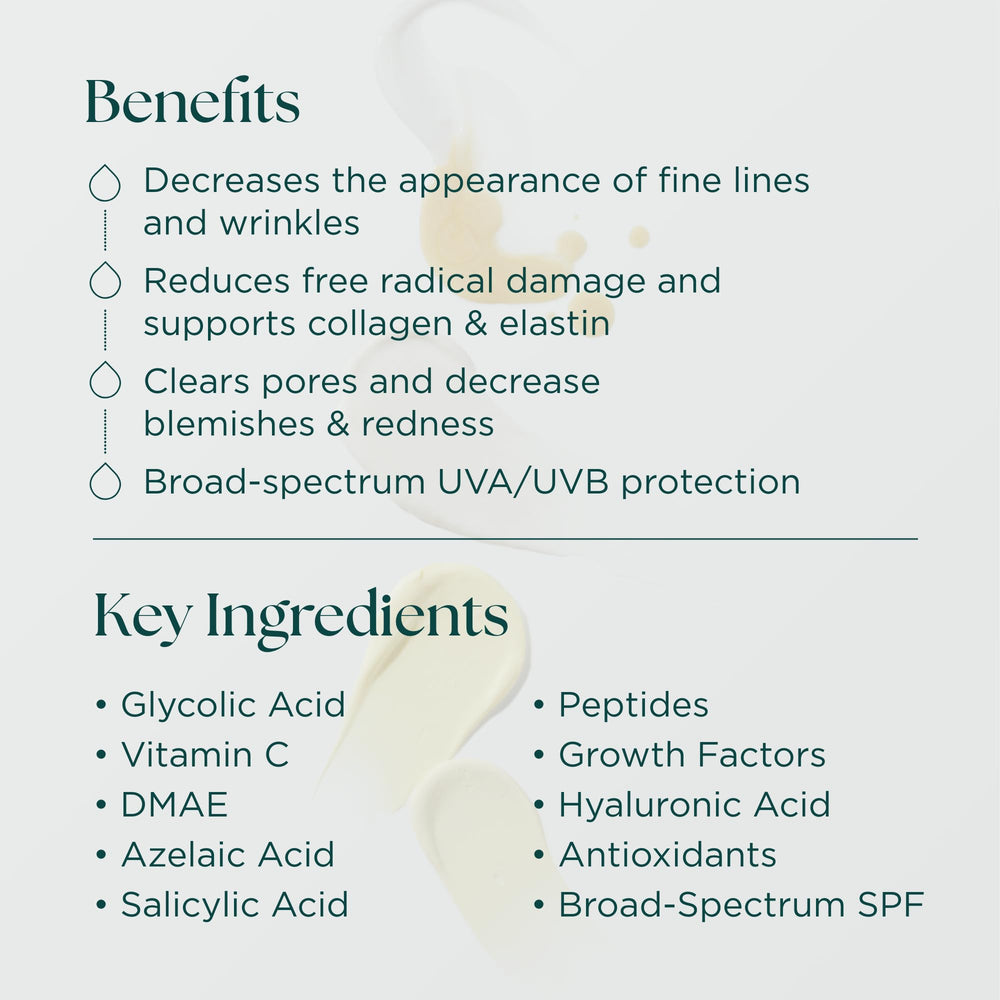 C-ESTA Serum application demonstrates lightweight hydration and brightening support.