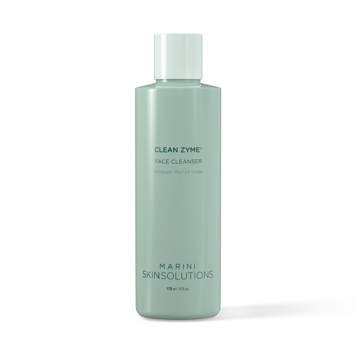 Marini SkinSolutions Clean Zyme bottle with pump for gentle exfoliation