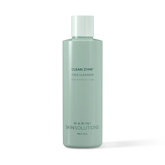 Marini SkinSolutions Clean Zyme bottle with pump for gentle exfoliation