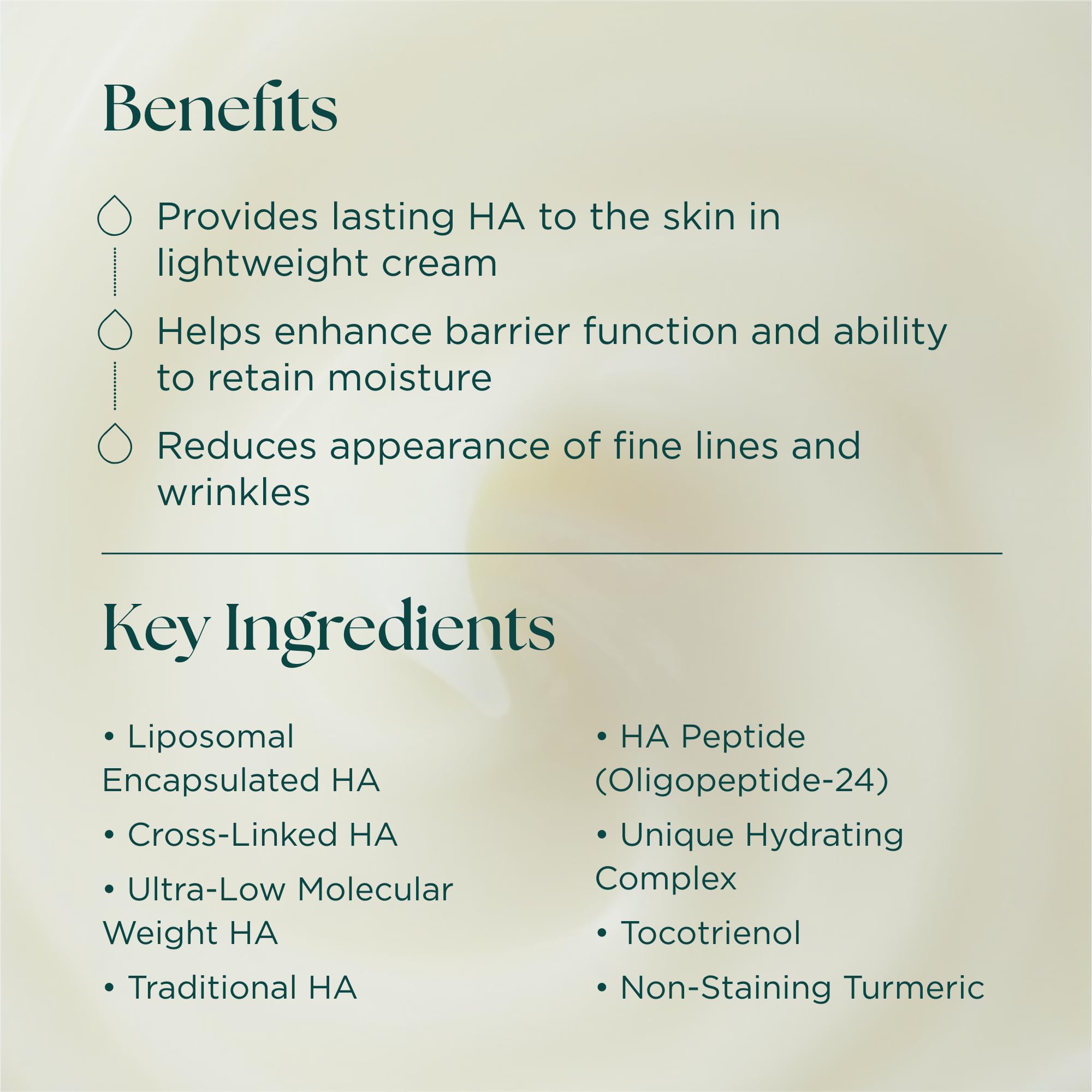 Marini SkinSolutions Hyla3D application swatch demonstrates smooth spread