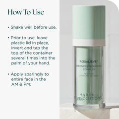 Soothing extracts emphasize comfort and complexion-evening potential in a daily routine.