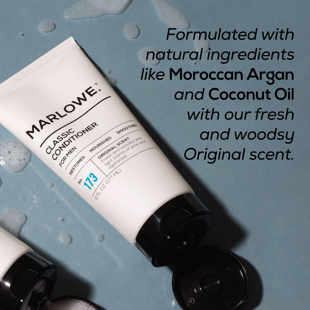 MARLOWE argan coconut oil ingredients panel highlights hydration