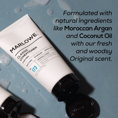 MARLOWE argan coconut oil ingredients panel highlights hydration