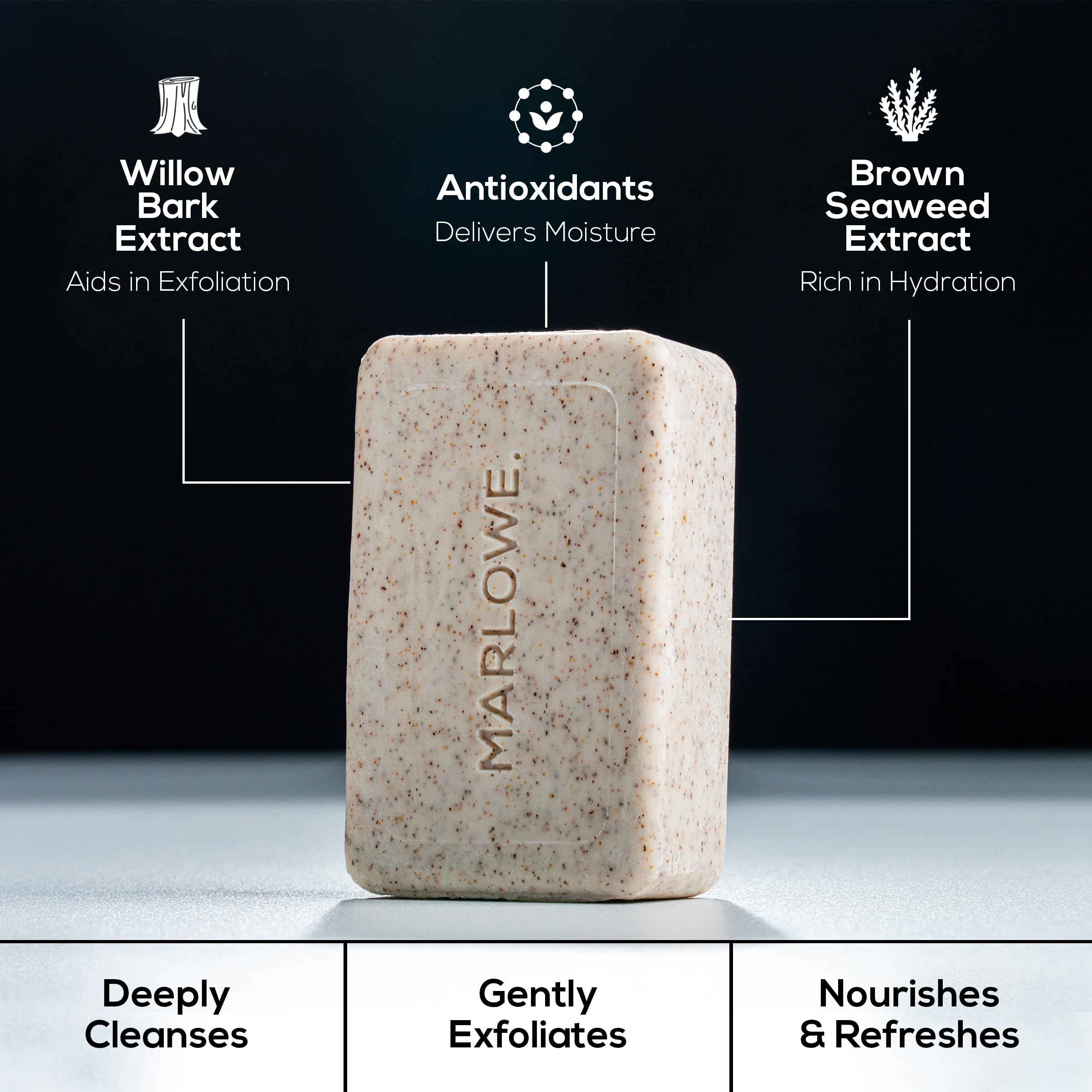MARLOWE No. 102 oud wood scent evokes smoky, earthy mood
