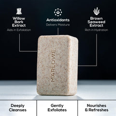 MARLOWE No. 102 oud wood scent evokes smoky, earthy mood