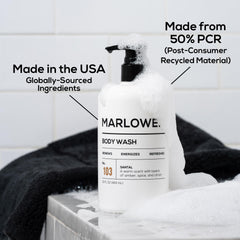 MARLOWE No. 103 made in USA with responsibly sourced ingredients