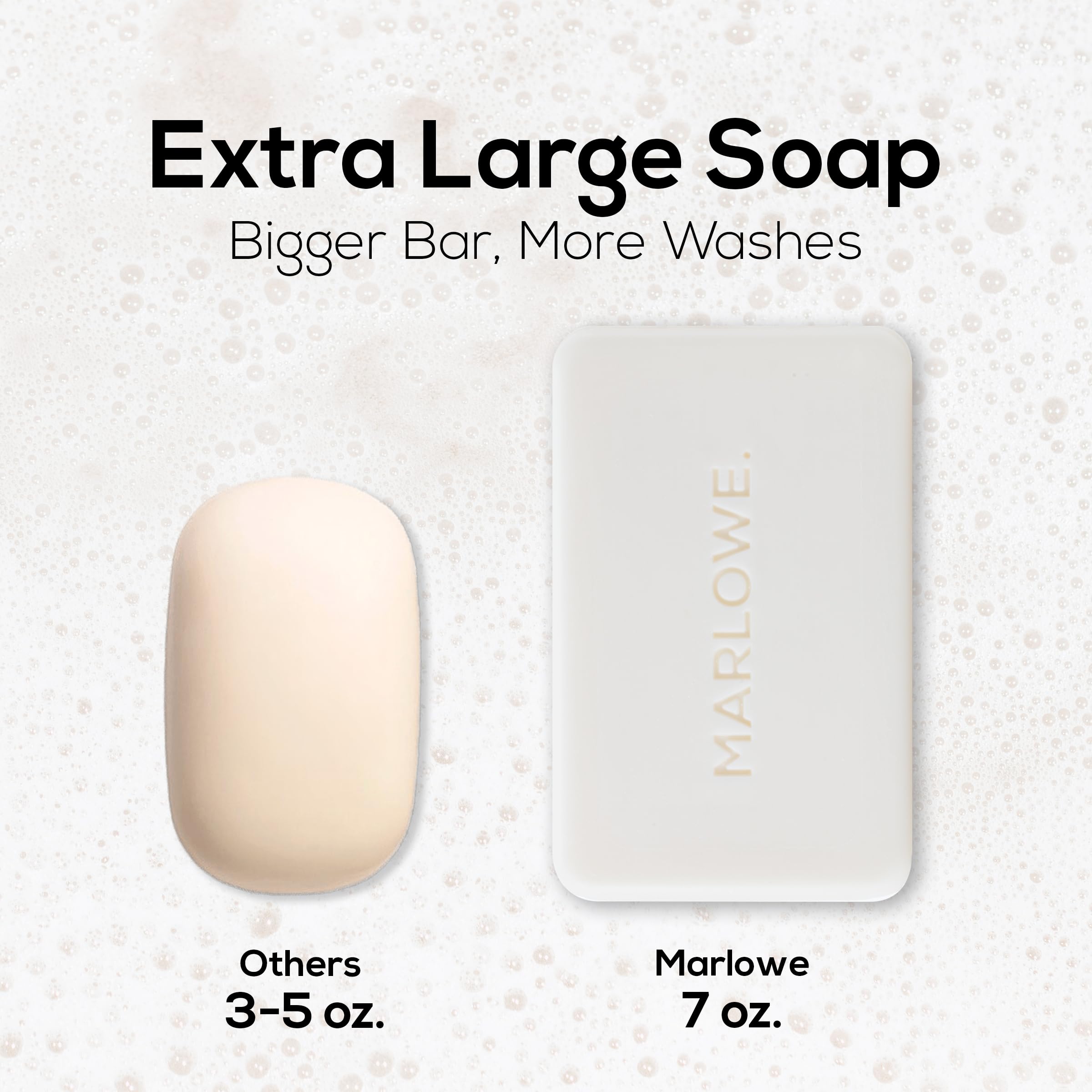 MARLOWE No. 105 bar soap vegan cruelty free packaging recycled