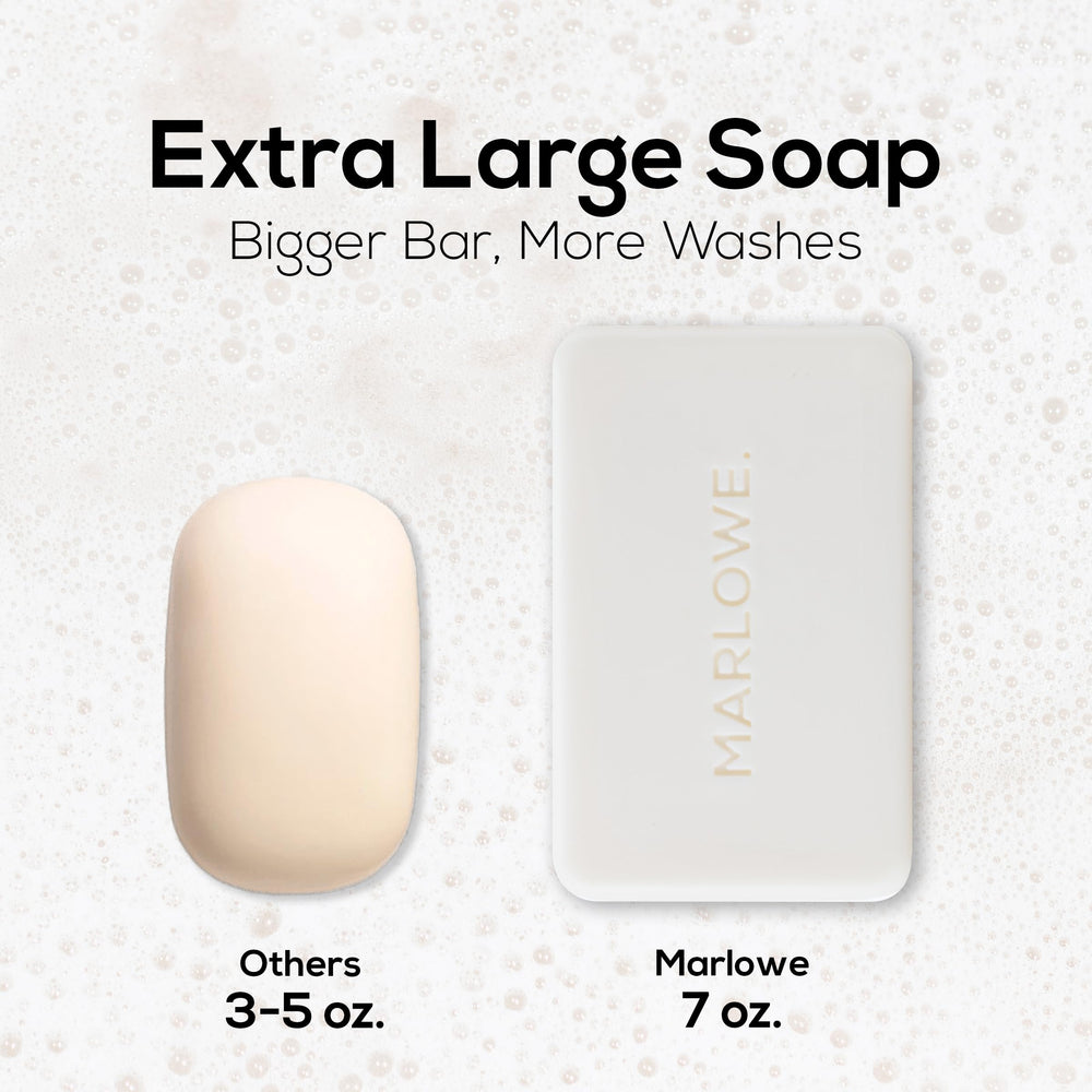 MARLOWE No. 105 bar soap vegan cruelty free packaging recycled