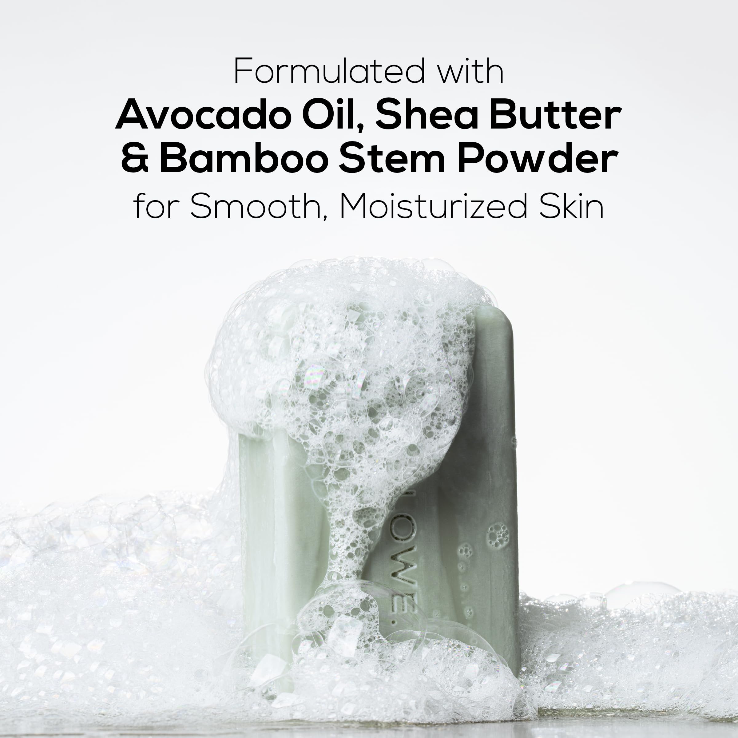 MARLOWE No.108 soap bar lather forms soft cleansing foam.