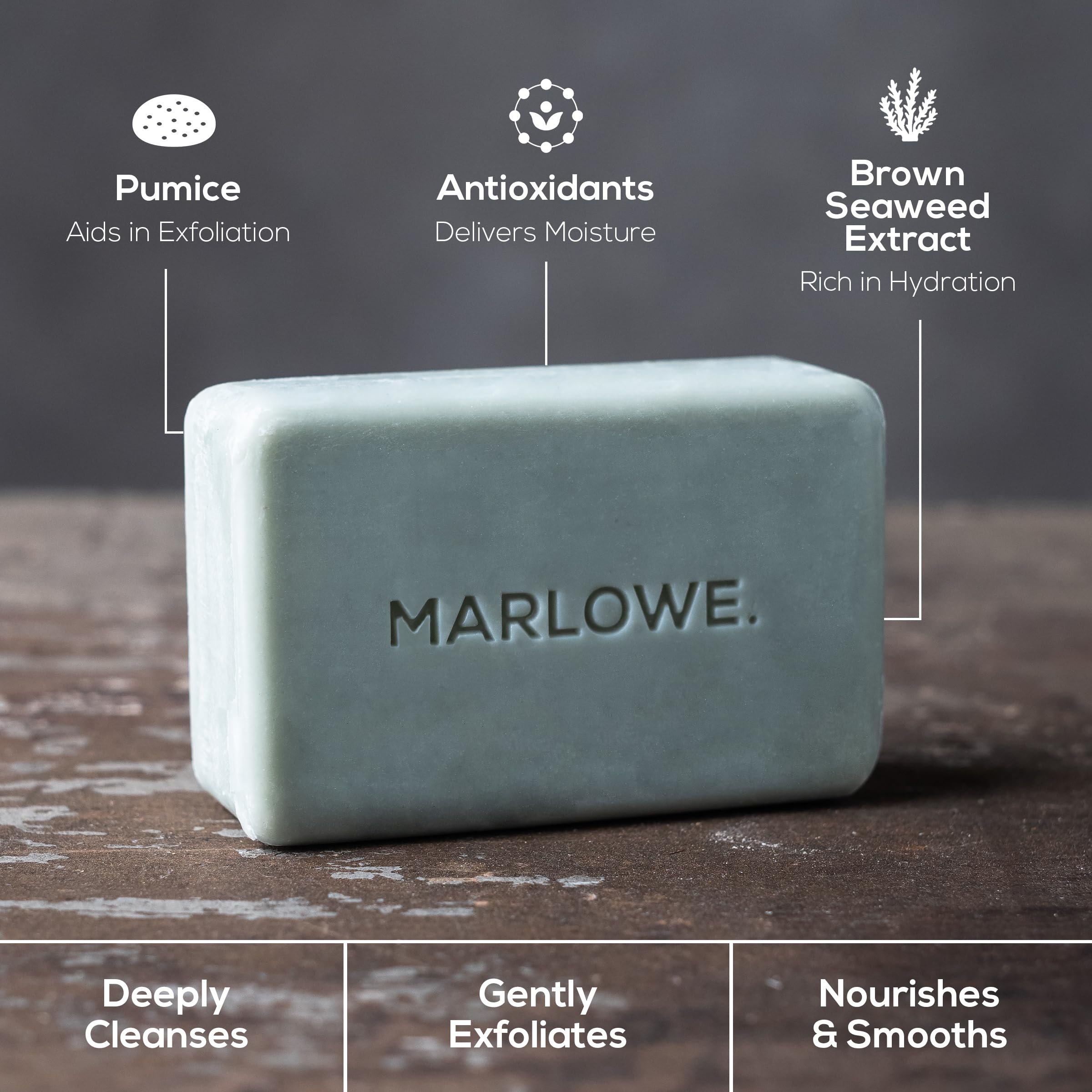 MARLOWE No.108 vegan cruelty-free label on packaging.