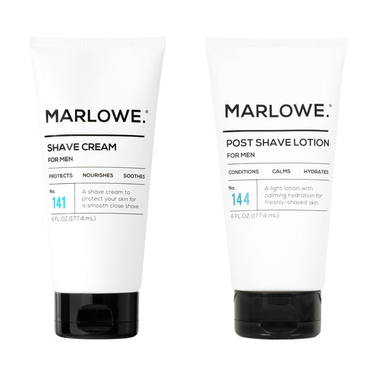 Marlowe No. 141 shave cream jar for rich lather and close shave prep.