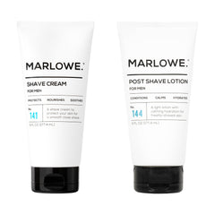 Marlowe No. 141 shave cream jar for rich lather and close shave prep.