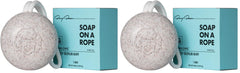 MARLOWE No.069 exfoliating soap on a rope with pumice for refreshed skin