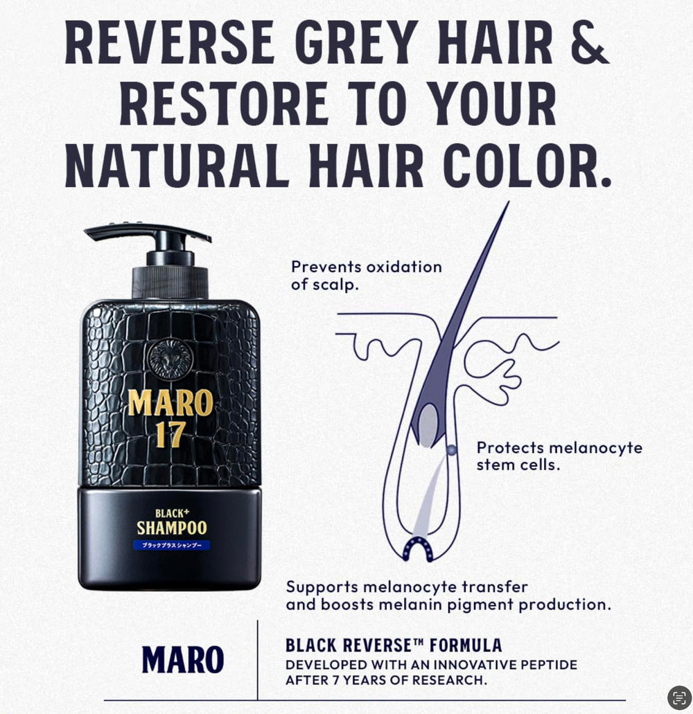 MARO17 Collagen Shot being dispensed for scalp revitalization and fullness.