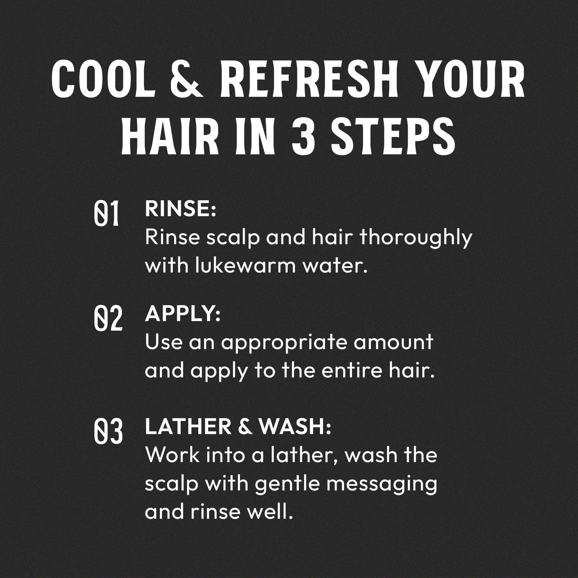 MARO17 Collagen Shampoo dandruff close-up highlights scalp care benefits.