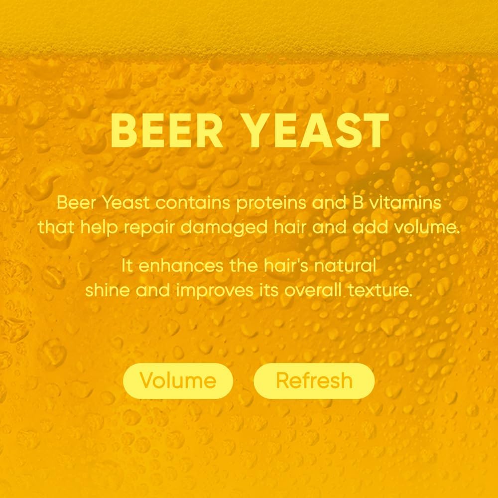 Mars Made Beer Yeast Shampoo Bar for improved hair texture and gentle cleansing.