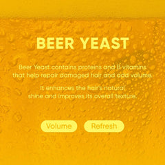 Mars Made Beer Yeast Shampoo Bar for improved hair texture and gentle cleansing.