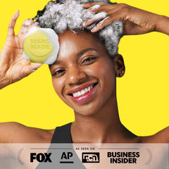 Mars Made Beer Yeast Shampoo Bar volume boost after first wash.