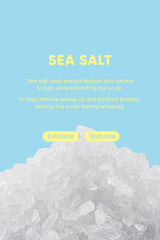 Mars Made Sea Salt Shampoo Bar 2.0 exfoliates scalp for refreshed balance and healthy roots.