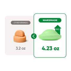 Mars Made Tea Tree Shampoo Bar rich lather ready for cleansing.