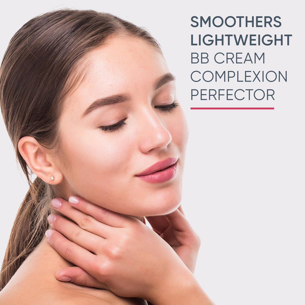 Martinni BB Cream texture swirl demonstrates lightweight coverage.