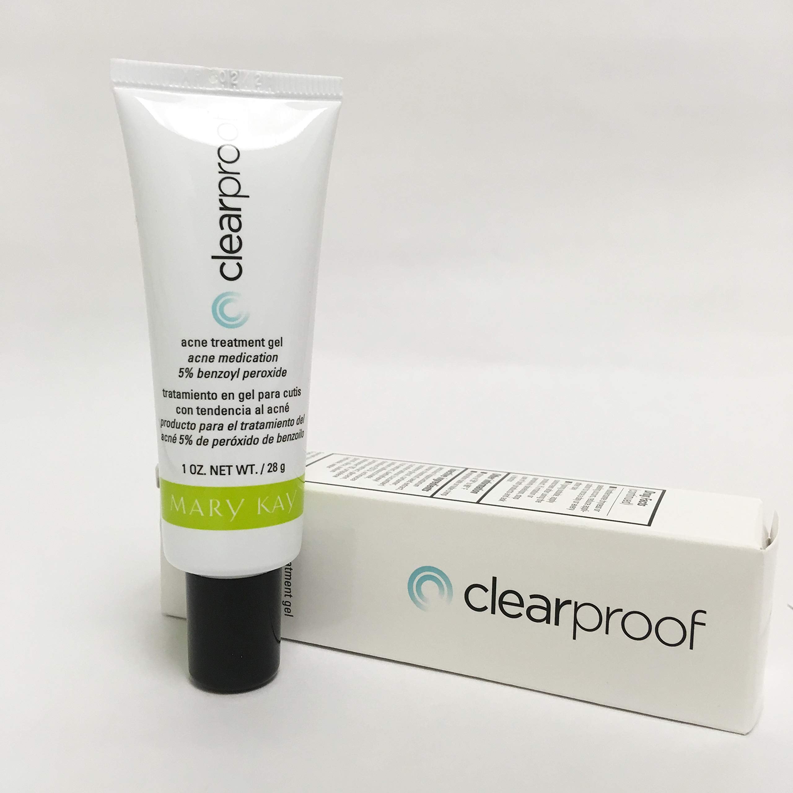 Close-up of Mary Kay Clear Proof Gel texture for fast absorption.