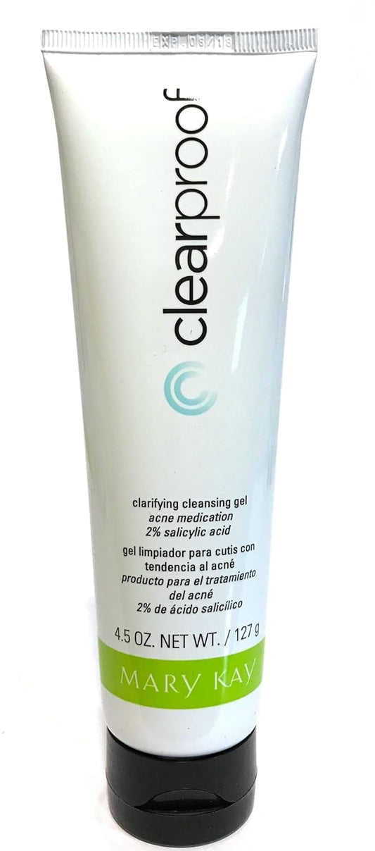 Mary Kay Clear Proof cleansing gel bottle for deep pore cleansing