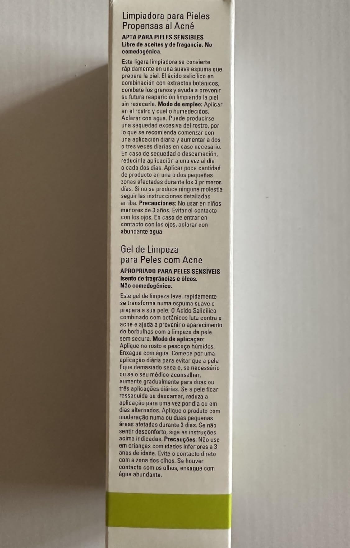 Mary Kay Clear Proof cleansing gel on porcelain skin prepares for next step