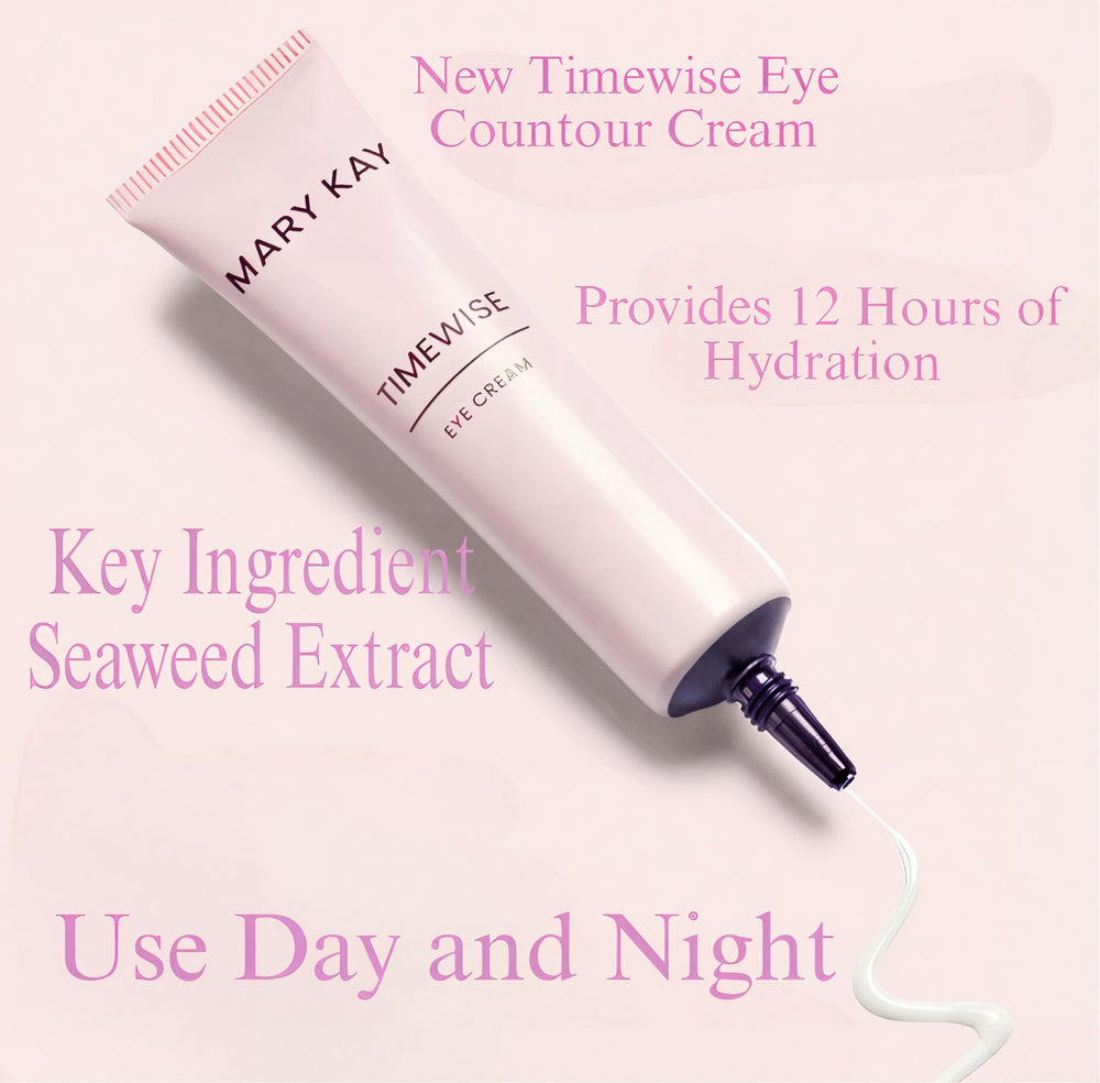 Mary Kay Eye Cream supports firmness around the eye area.