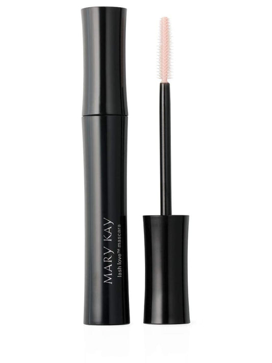 Mary Kay Lash Love Mascara in Black bottle delivers dramatic definition with buildable volume.