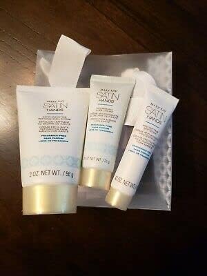 Mary Kay Satin Hands hand scrub close-up for smoother skin.