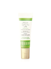 Mary Kay Satin Lips balm with pink lid hydrates lips for everyday use.