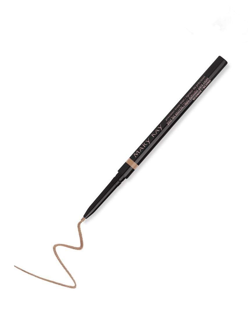 Mary Kay Signature Brow Liner Blonde cap close-up showing sleek design and precision